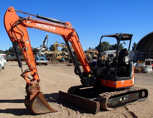 Hitachi ZX40U-3 Class, ZX40U-3, ZX40U-3F, ZX50U-3 Class, ZX50U-3, ZX50U-3F Hydraulic Excavator