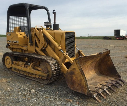 John Deere JD555 Crawler Loader Technical Manual