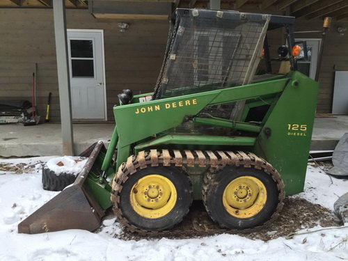 John Deere 125 Skid-Steer Loader Technical Manual