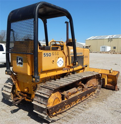 John Deere 550B Crawler Dozer, 555B Crawler Loader Technical Manual