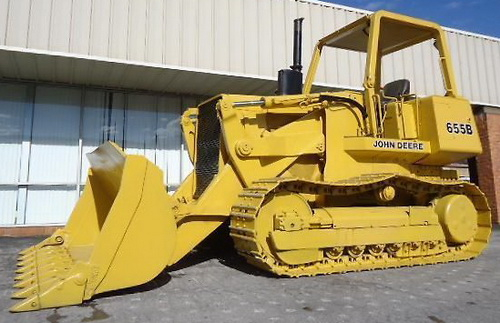 John Deere 655B, 755B Crawler Loader Operation and Test