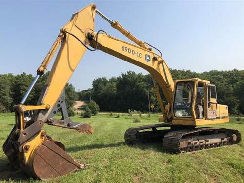 John Deere 690D Excavator, 690D-LC Excavator, 693D Feller-Buncher, 693D Delimber