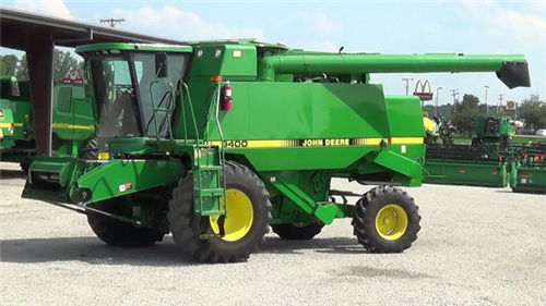 John Deere 9400, 9500, 9600 Combines Diagnosis and Tests