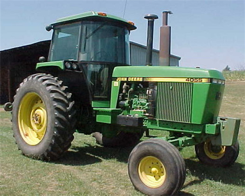 John Deere 4055, 4255, 4455 Tractors Operation & Tests