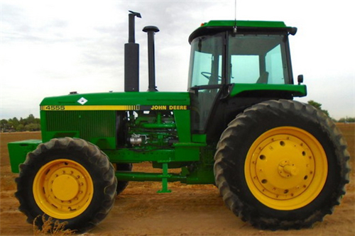 John Deere 4555, 4755, 4955, 4560, 4760, 4960 Tractors Operation and Test