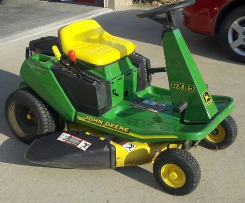 John Deere GX70, GX75, GX85, SX85, GX95, SRX75, SRX95 Riding Mowers Technical Manual