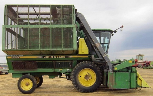 John Deere 9960 Cotton Picker Operation and Tests