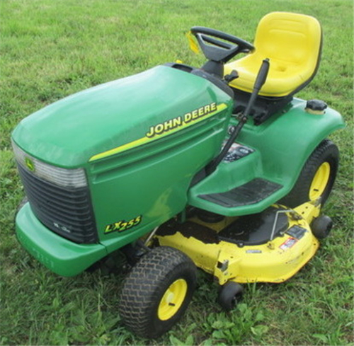 John Deere LX255, LX266, LX277, LX277AWS, LX279, LX288 Lawn Tractors Technical Manual