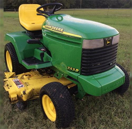 John Deere 355D Lawn & Garden Tractor Technical Manual