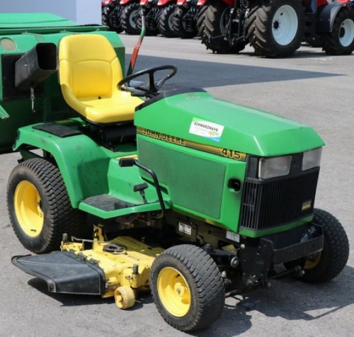 John Deere 415, 455 Lawn & Garden Tractors Technical Manual