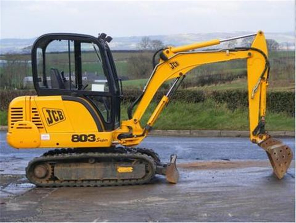 JCB 802.7 plus, 802.7 super, 803 plus, 803 super, 804 plus, 804 super Mini Excavator