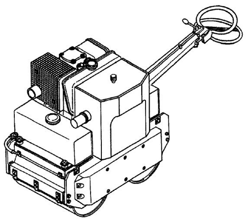 JCB Vibromax 70B Walk-Behind Roller Service Repair Manual