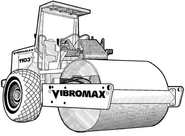 JCB Vibromax 1103 Single Drum Roller Service Repair Manual