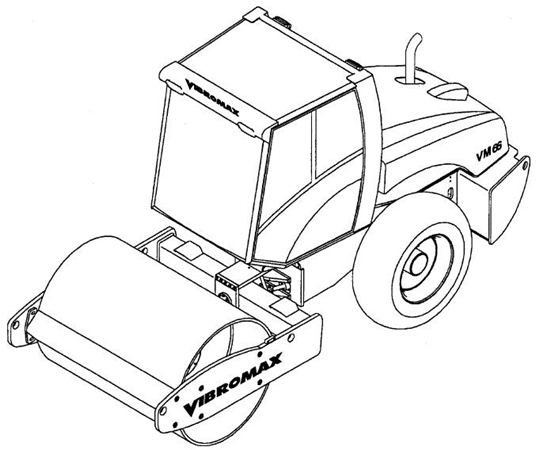 JCB Vibromax VM66 Single Drum Roller Service Repair Manual