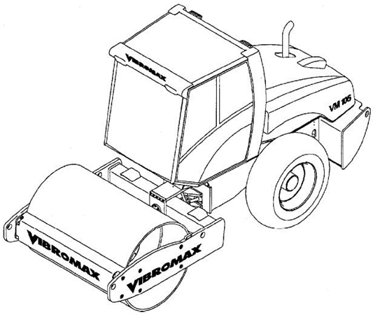 JCB Vibromax VM106 Single Drum Roller Service Repair Manual