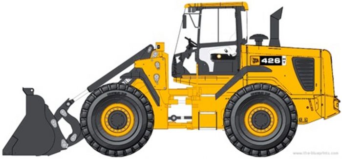 JCB 426, 436, 446 Wheeled Loading Shovel Service Repair Manual