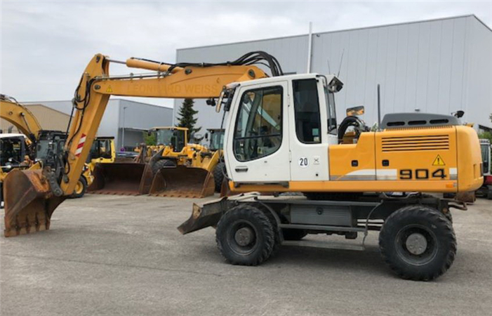 Liebherr A900B, A904, A914, A914B, A924, A924B Litronic Wheel Excavator