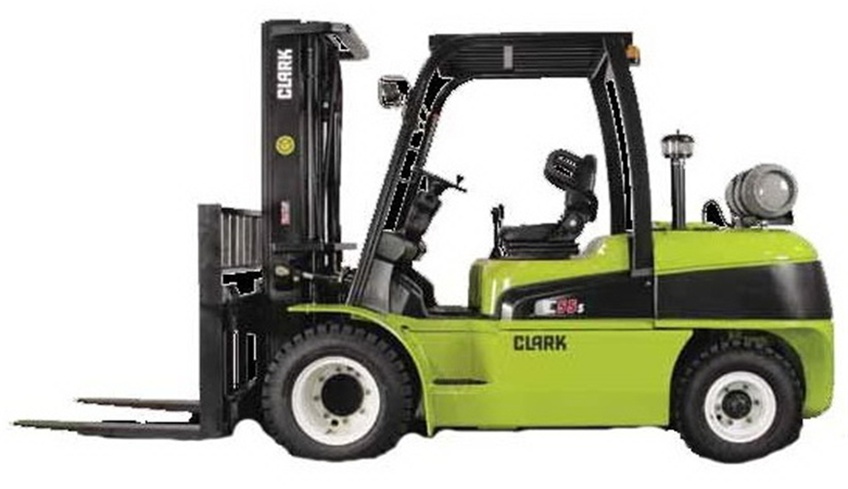 Clark C40D, C45D, C50sD, C55sD, C40L, C45L, C50sL, C55sL Forklift Trucks