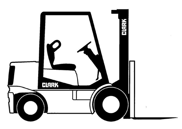 Clark CGC20, CGC25, CGC30, CGP20, CGP25, CGP30, CDP20, CDP25, CDP30 Forklift Trucks