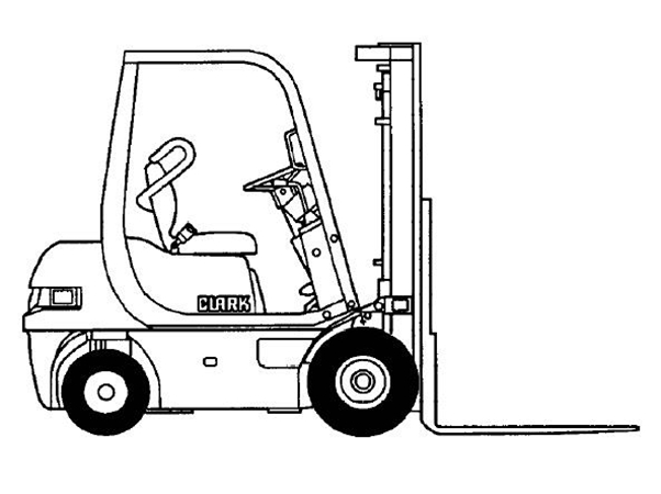 Clark CMP 15, CMP 18, CMP 20, CMP 25, CMP 30 Forklift Trucks Service Repair Manual