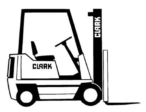 Clark OP7 Forklift Service & Adjustment Manual