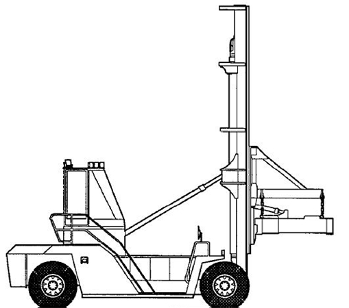 Clark C500 Y 950 Container Handler Truck Service Repair Manual