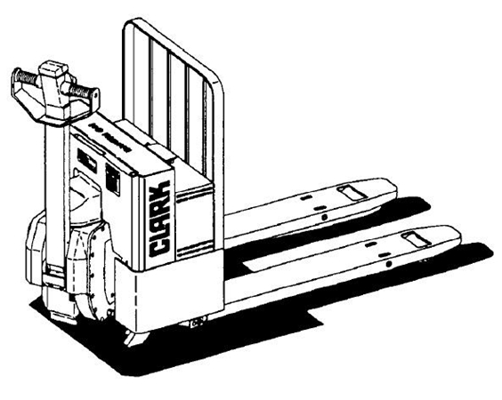 Clark WP 40 Electric Pallet Jack Service Repair Manual