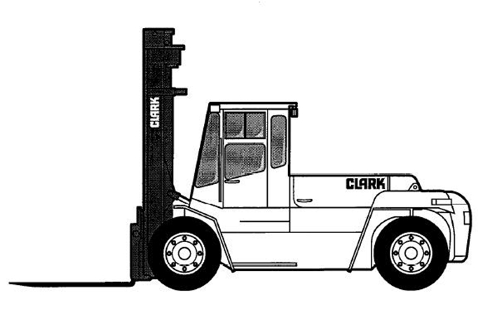 Clark CDP 100, CDP 164 Forklift Trucks Service Repair Manual