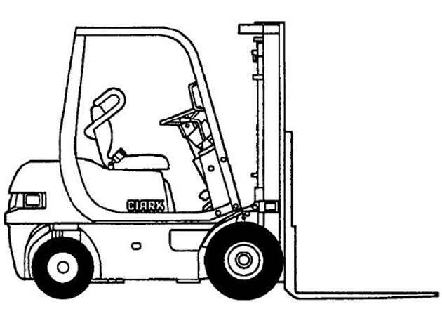 Clark CMP 50, CMP 60, CMP 70 Forklift Trucks Service Repair Manual