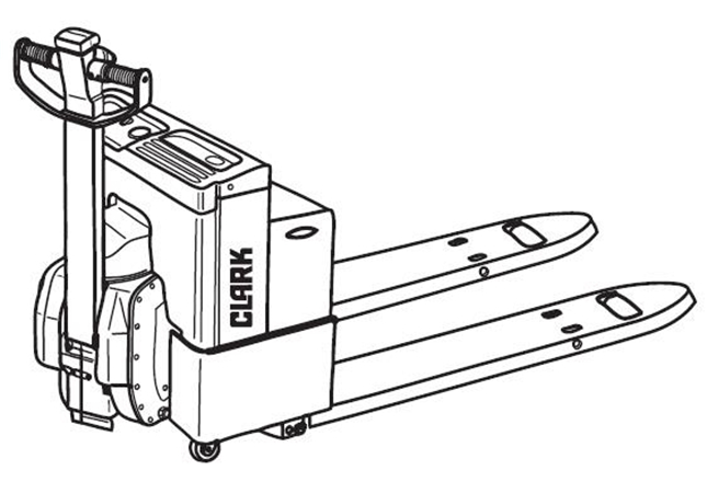 Clark EWP45 Electric Low-Lift Pallet Trucks Service Repair Manual