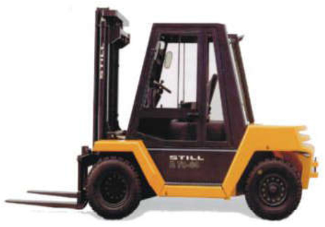 Still R70-60, R70-70, R70-80 Series DFG R7087, R7088, R7089 Diesel Fork Truck