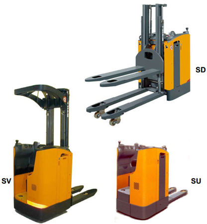 Still SU, SD, SV Stand-on low lift truck Service Repair Manual