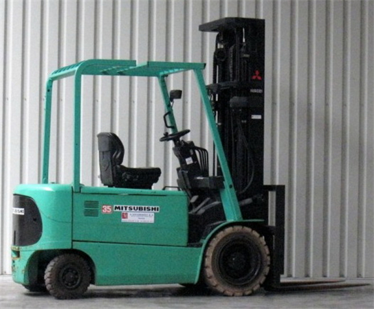 Mitsubishi FB20K, FB25K, FB30K, FB35K Forklift Trucks Chassis, Mast and Options