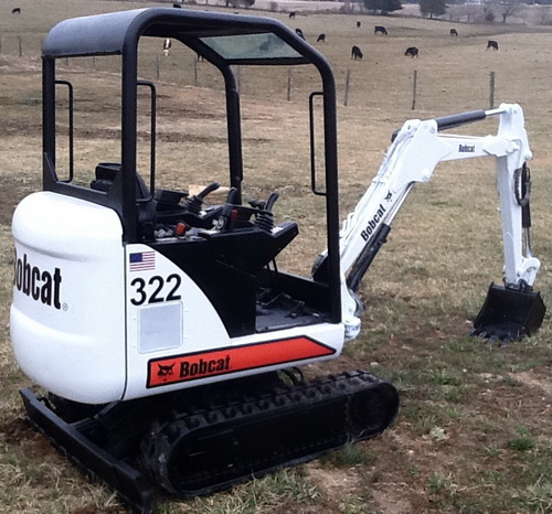 Bobcat 322 Excavator Operation & Maintenance Manual