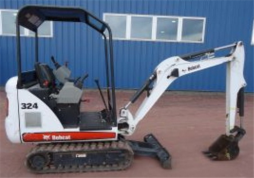 Bobcat 324 Compact Excavator Operation & Maintenance Manual