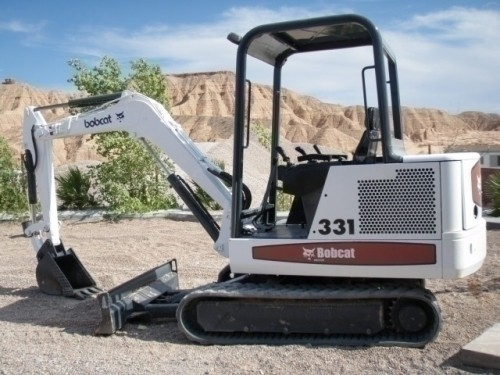 Bobcat X331, X331E, X334 Compact Excavator Operation & Maintenance Manual