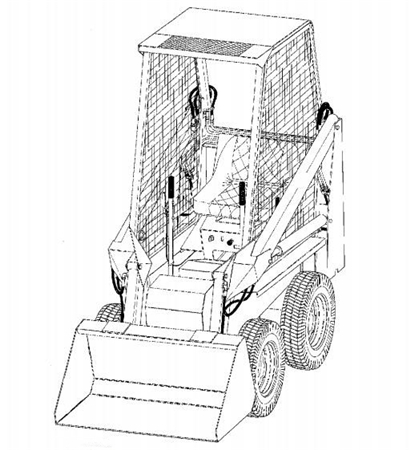 Bobcat 371 Skid Steer Loader Operation & Maintenance Manual