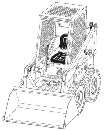 Bobcat 610 Skid Steer Loader Operation & Maintenance Manual