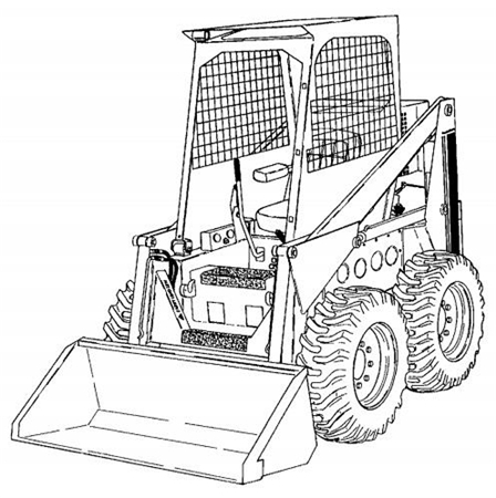 Bobcat 620 Skid Steer Loader Operation & Maintenance Manual