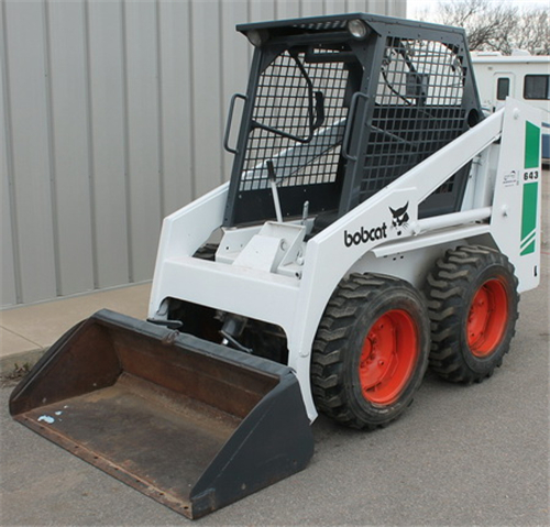 Bobcat 641, 642, 642B, 643 Skid Steer Loader Operation & Maintenance Manual