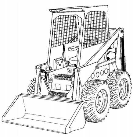 Bobcat 720 Skid Steer Loader Operation & Maintenance Manual