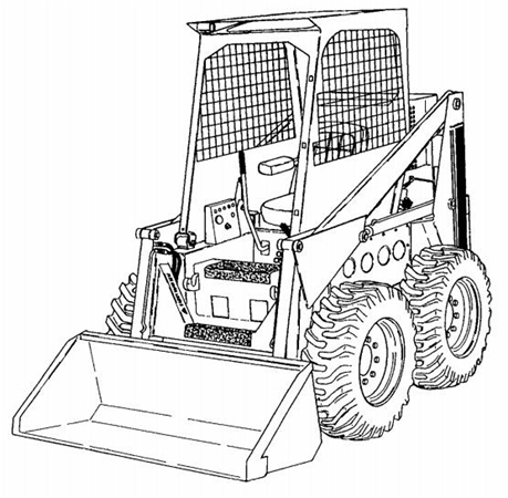 Bobcat 722 Skid Steer Loader Operation & Maintenance Manual