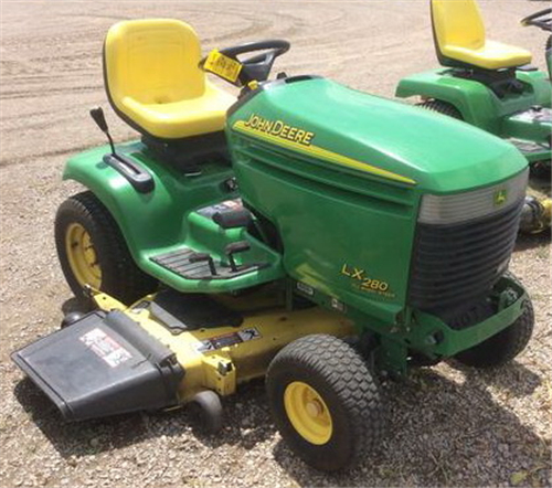 John Deere LX280, LX280AWS, LX289 Garden Tractors Technical Manual