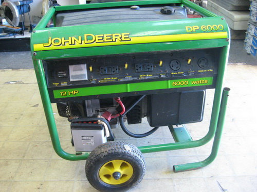 John Deere DP6000 Generator Technical Manual