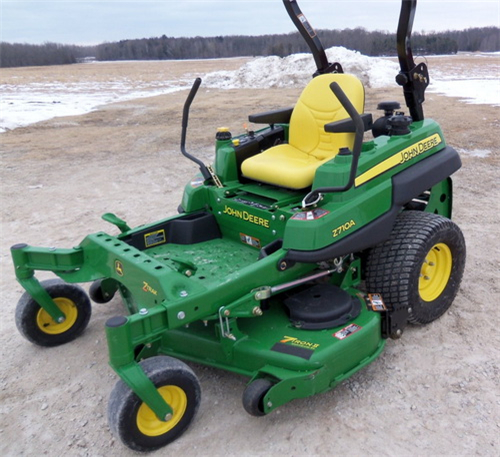 John Deere Z710A, Z720A Mid-Frame ZTrak Mower Technical Manual