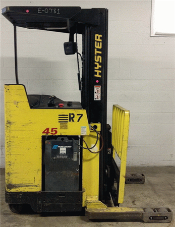 Hyster N30XMDR3, N45XMR3 (G138) Electric Narrow Aisle Double Reach Lift Trucks Parts Manual