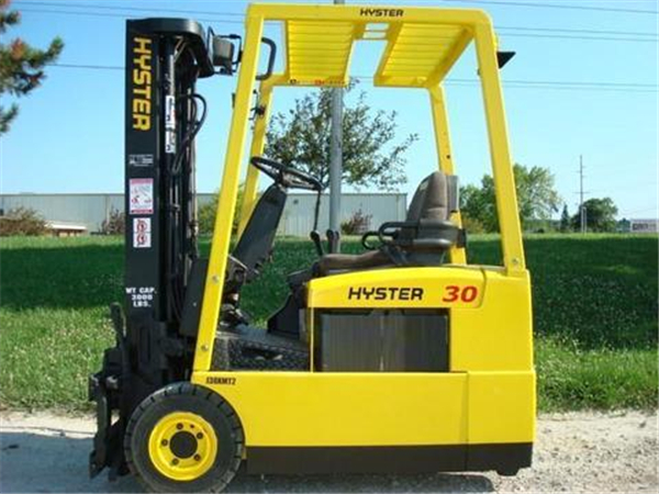 Hyster J30XMT2, J35XMT2, J40XMT2 (H160) 3-Wheel Electric Forklift Trucks Parts Manual