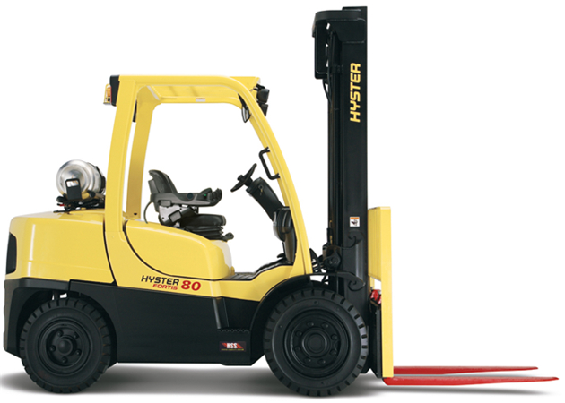 Hyster H80FT, H90FT, H100FT, H110FT, H120FT (R005) 4-Wheel Pneumatic Tire Lift Trucks