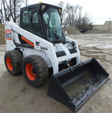 Bobcat Turbo 863, Turbo 863 High Flow Skid Steer Loader Operation & Maintenance Manual