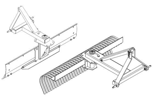 Bobcat Angle Blade & Tine Rake Operation & Maintenance Manual